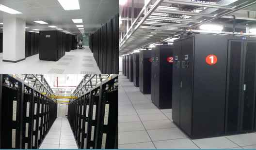 广州名美云计算机房环境